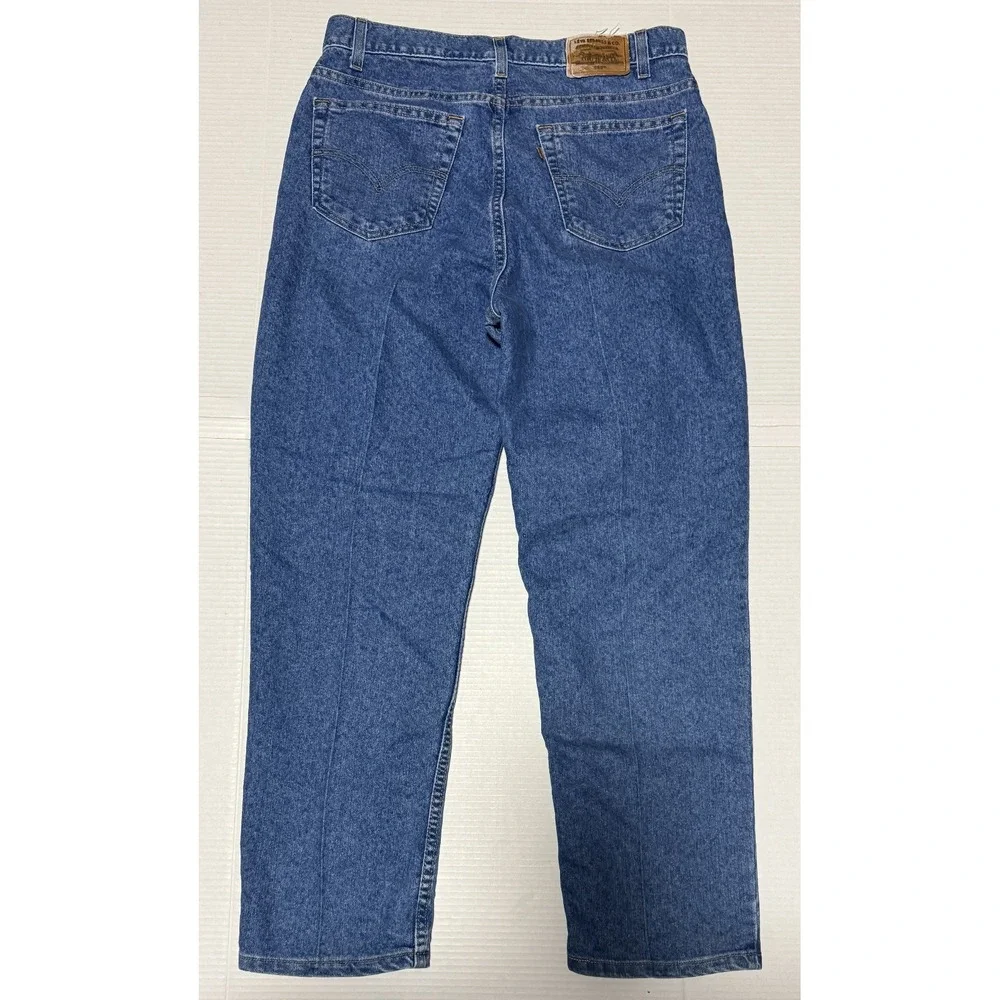 LEVI'S 540 - Men's Vintage 1999 Orange Tab Relaxed USA Denim‎ Blue Jeans - 36x29